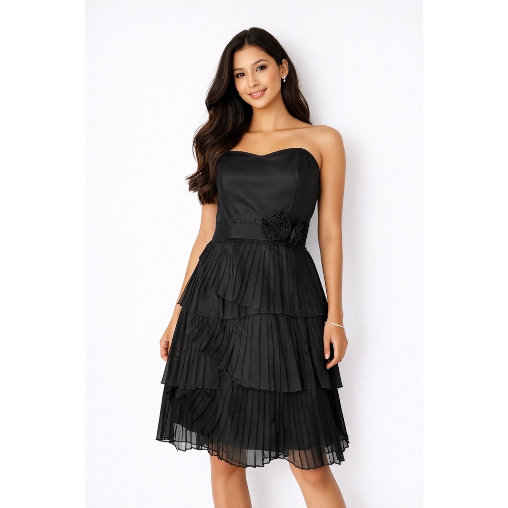 White House Black‎ Market Little Black Cocktail Party Dress Size 0